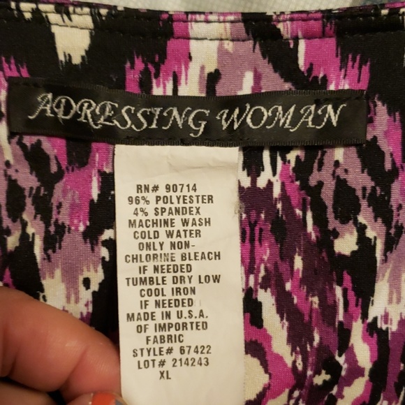 Adressing woman Bell Sleeve Dress XL - Picture 2 of 7